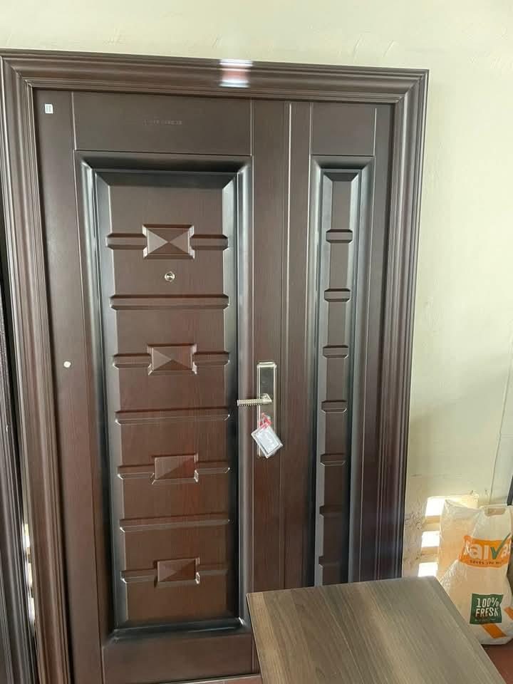 Mahogany door